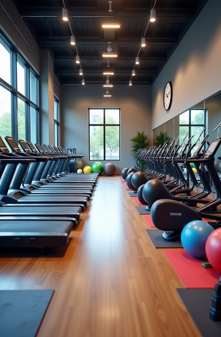 Person performing functional training movement